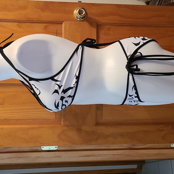 Two Piece Bikini Yogini Inspired Swimsuit NEW - Picture 2 of 6